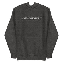 Load image into Gallery viewer, ANTIWORKAHOLIC HOODIE UNISEX