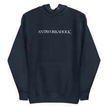 Load image into Gallery viewer, ANTIWORKAHOLIC HOODIE UNISEX